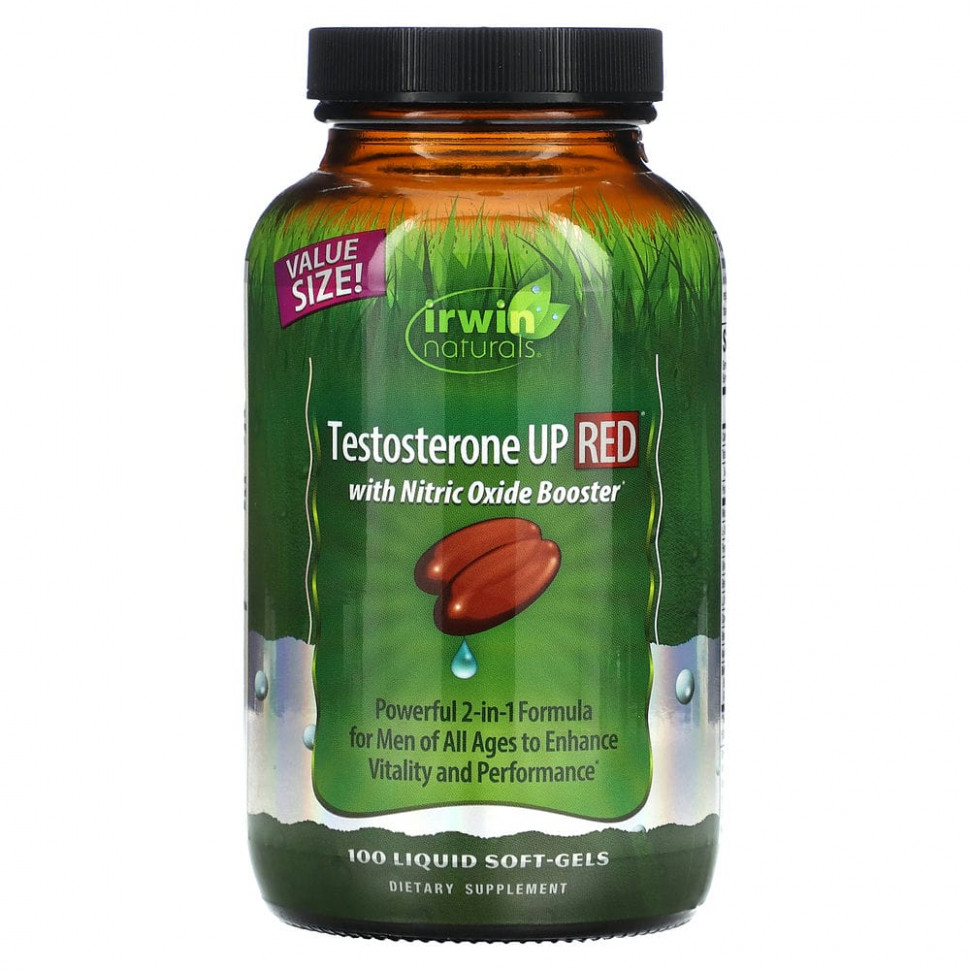   (Iherb) Irwin Naturals, Testosterone UP Red    , 100      -     , -, 