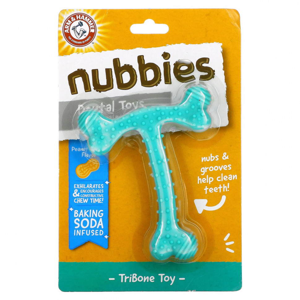 ���� ������ (Iherb) Arm & Hammer, Nubbies, ����������������� ������� ��� ���, ��� ����� �������� ������, Tribone, ���������� �����, 1 �������, ������ �� 950 ���