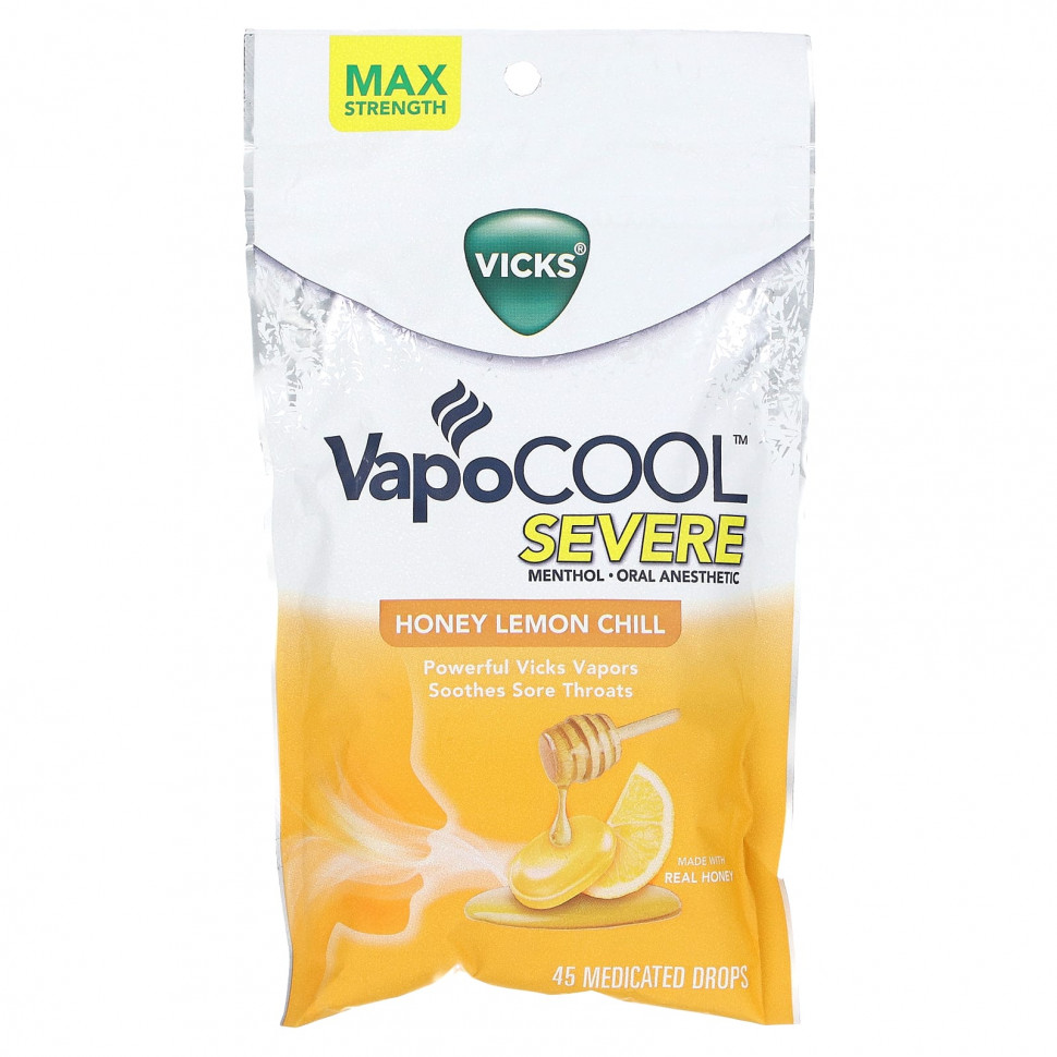   (Iherb) Vicks, VapoCool, Severe,   , 45      -     , -, 