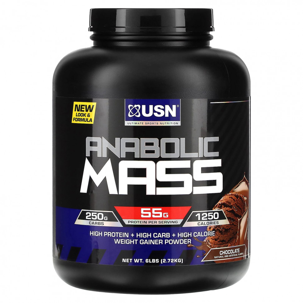 ���� ������ (Iherb) USN, Anabolic Mass, �������, 2,72 �� (6 ������), ������ �� 11490 ���