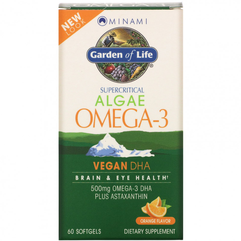   (Iherb) Minami Nutrition, Algae Omega-3,  , 60      -     , -, 