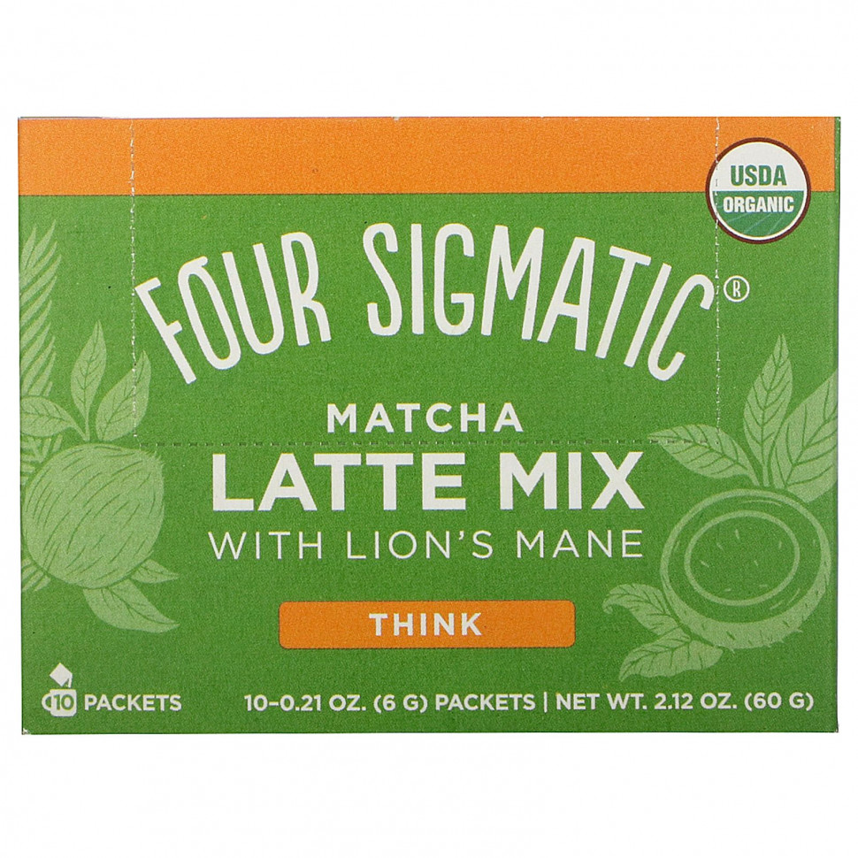   (Iherb) Four Sigmatic, Think,      , 10   6  (0,21 )    -     , -, 