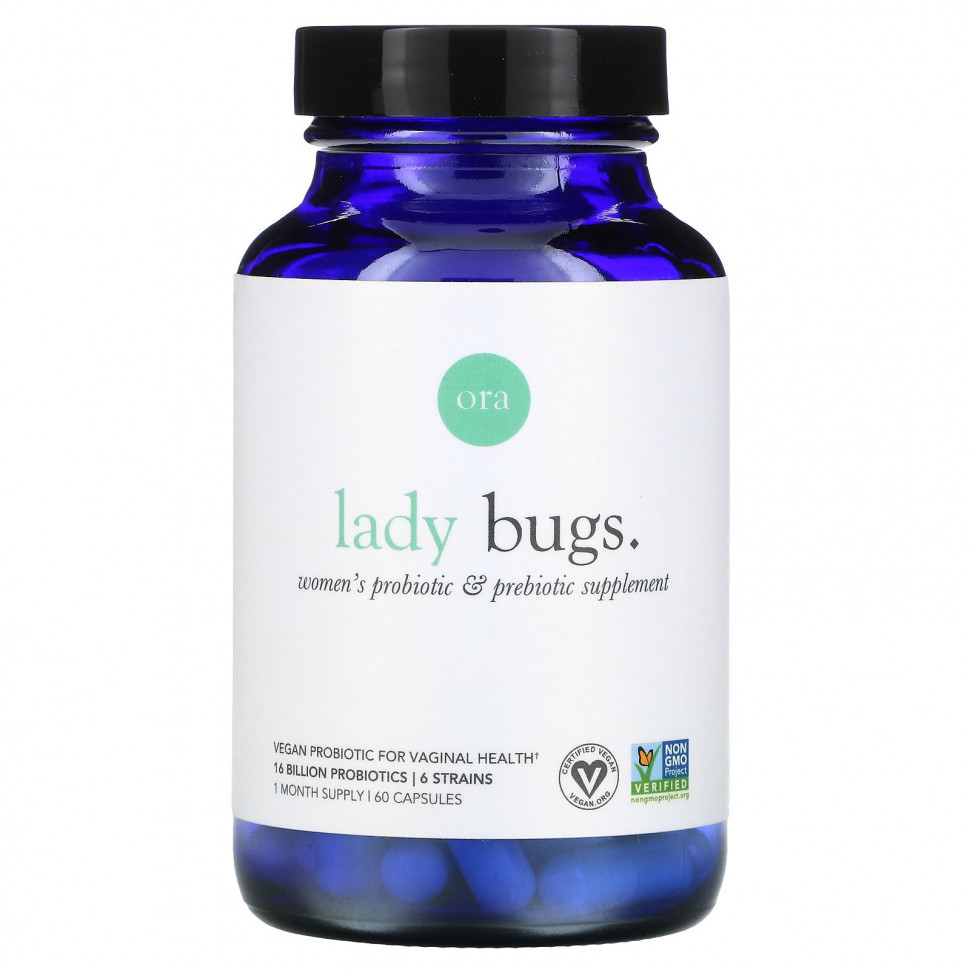   (Iherb) Ora, Lady Bugs,       , 60     -     , -, 