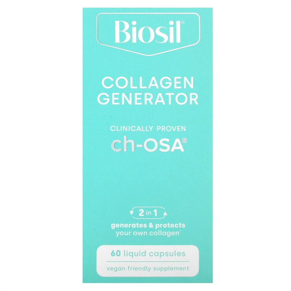   (Iherb) BioSil by Natural Factors, Advanced Collagen Generator,     , 60       -     , -, 