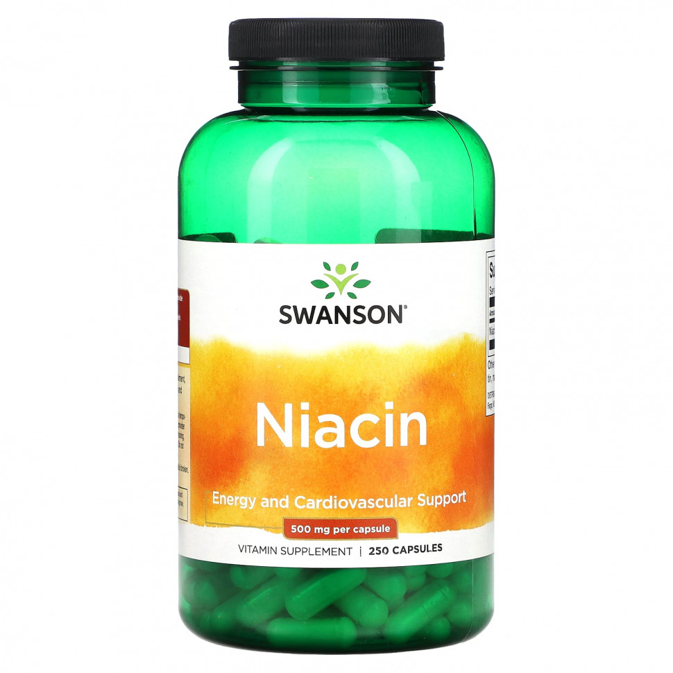 ���� ������ (Iherb) Swanson, ������, 500 ��, 250 ������, ������ �� 2670 ���