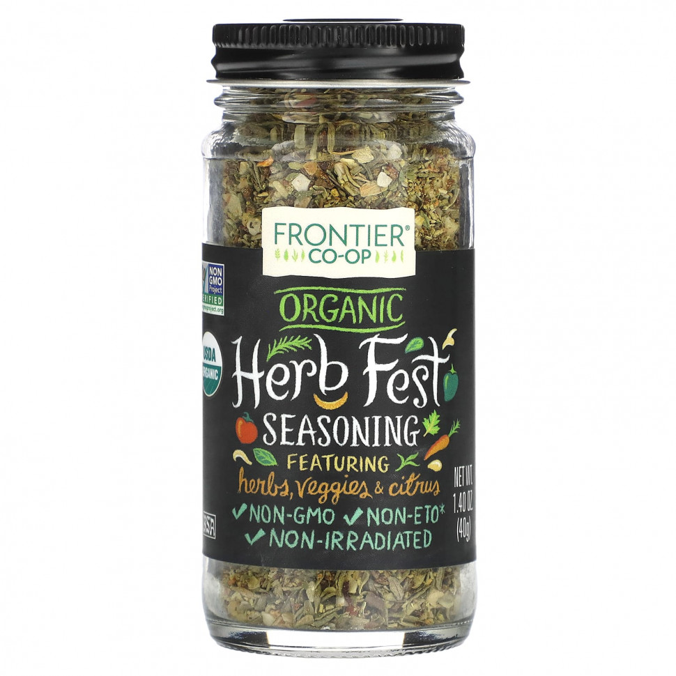   (Iherb) Frontier Co-op,   Herb Fest, 40  (1,4 )    -     , -, 