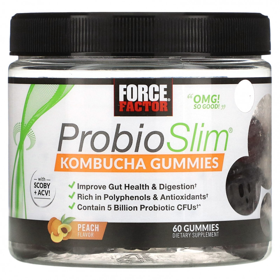 ���� ������ (Iherb) Force Factor, ProbioSlim, ����������� ������� � ��������, ���� �������, 60 ����������� ������, ������ �� 4200 ���