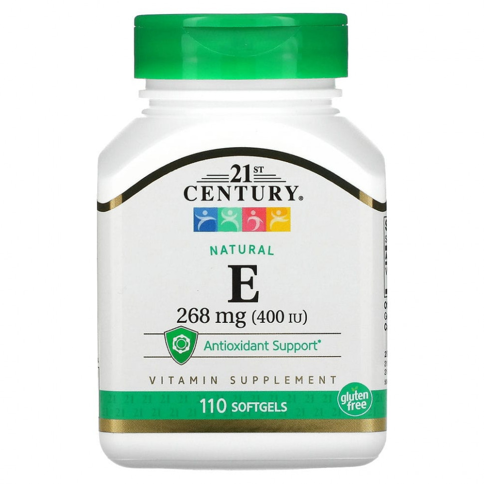 ���� ������ (Iherb) 21st Century, ����������� ������� E, 268 �� (400 ��), 110 ������ ��������, ������ �� 2870 ���