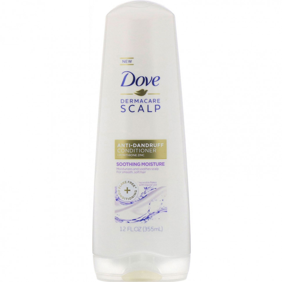 ���� ������ (Iherb) Dove, Dermacare Scalp, ����������� ������ �������, ������������� ����������, 355 �� (12 ����. �����), ������ �� 1420 ���