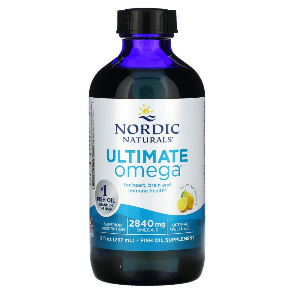   (Iherb) Nordic Naturals, Ultimate Omega,   , 2840 , 8   (237 )    -     , -, 