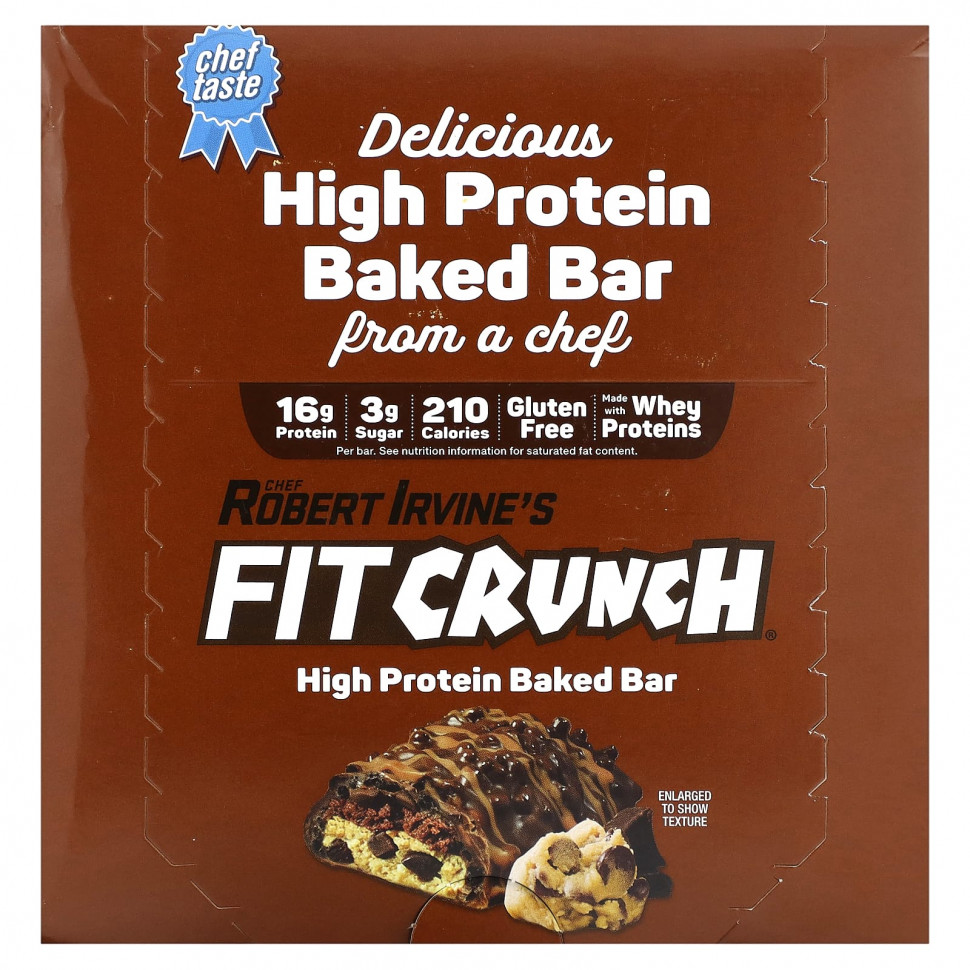 ���� ������ (Iherb) FITCRUNCH, ���������� �������� � ������� ����������� ��������, ����� ��� ����������� �������, 9 ����������, 46 � (1,62 �����), ������ �� 3840 ���