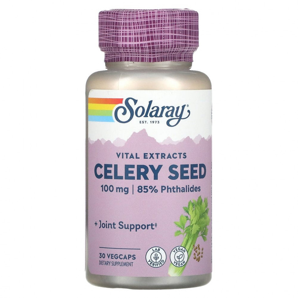   (Iherb) Solaray,   , 100 , 30      -     , -, 