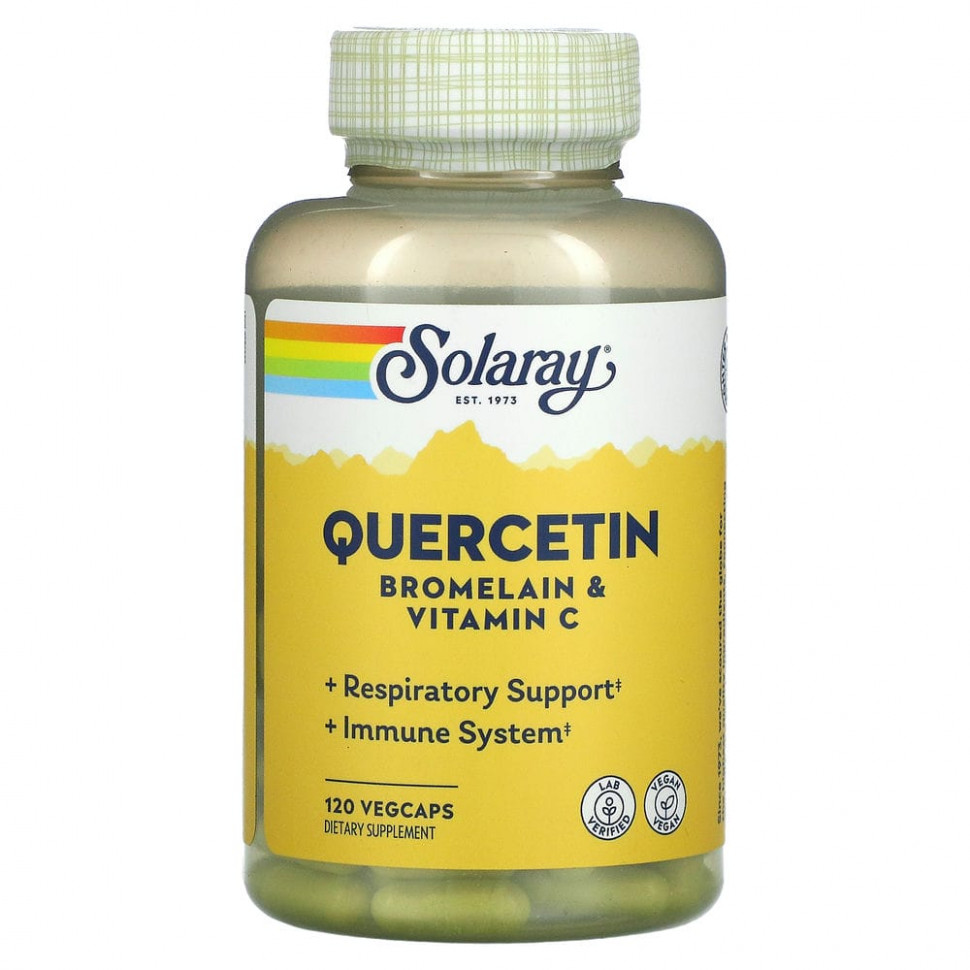 ���� ������ (Iherb) Solaray, ���������, ��������� � ������� �, 120 ������ VegCap, ������ �� 4740 ���