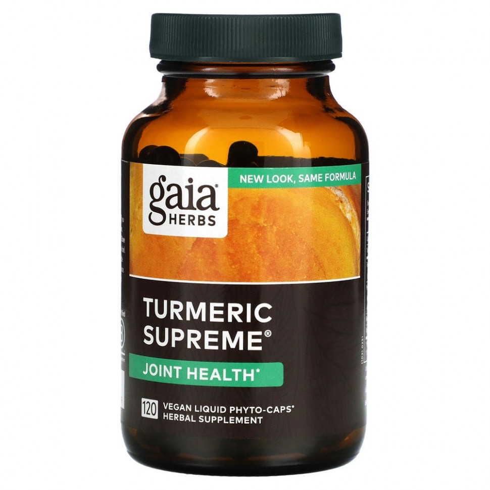   (Iherb) Gaia Herbs, Turmeric Supreme, , 120       -     , -, 