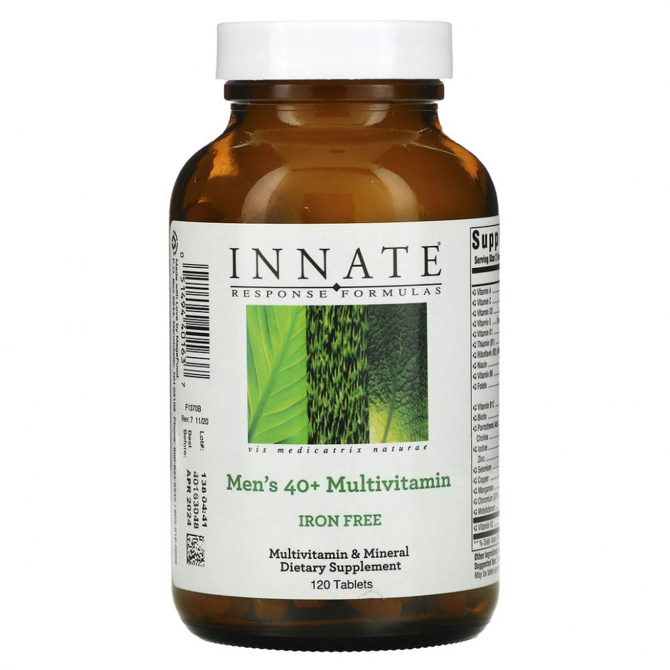   (Iherb) Innate Response Formulas,     40 ,  , 120     -     , -, 