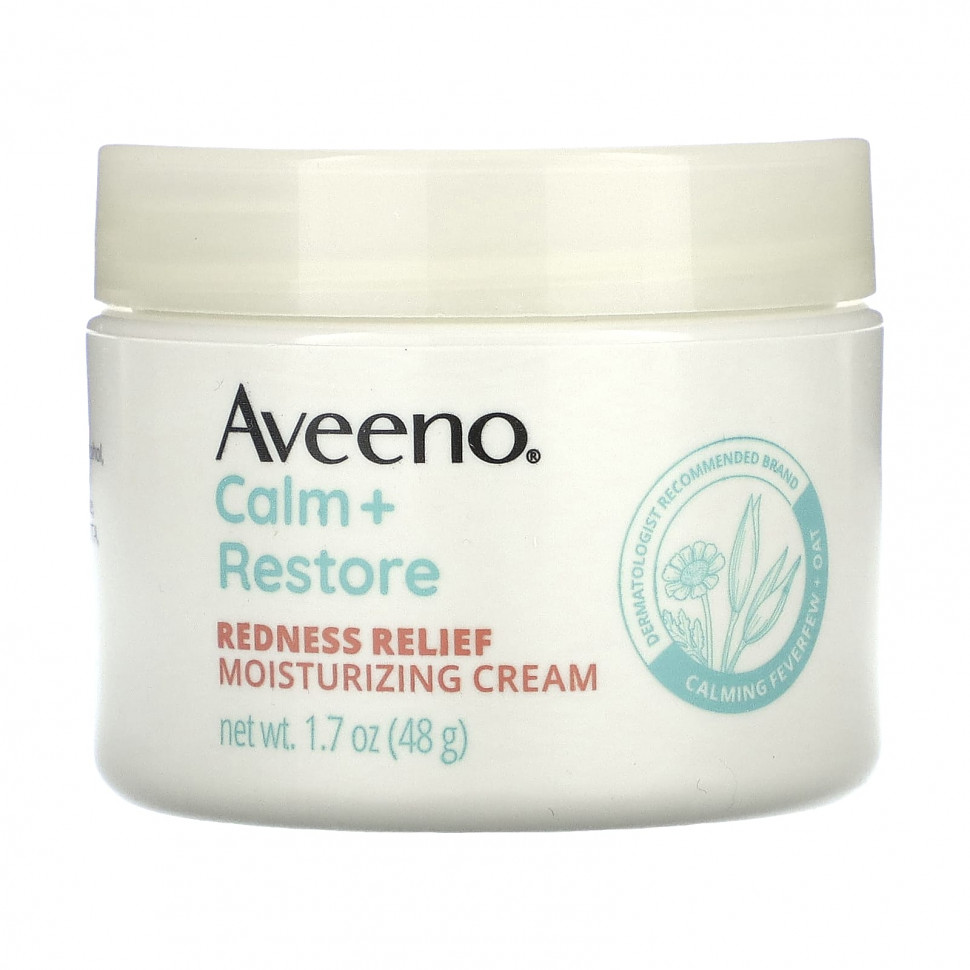   (Iherb) Aveeno, Calm + Restore,     ,   ,  , 48  (1,7 )    -     , -, 