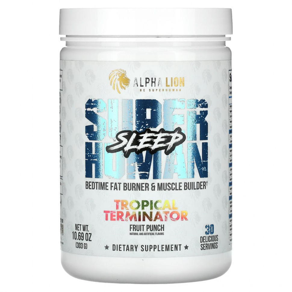   (Iherb) ALPHA LION, SuperHuman Sleep,  ,  , 303  (10,69 )    -     , -, 