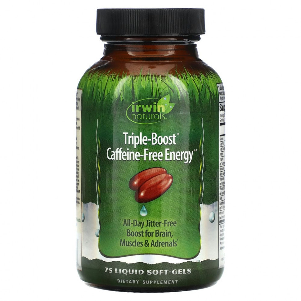 ���� ������ (Iherb) Irwin Naturals, Triple-Boost, ������� ��� �������, 75 ����������� ������, ������ �� 4590 ���