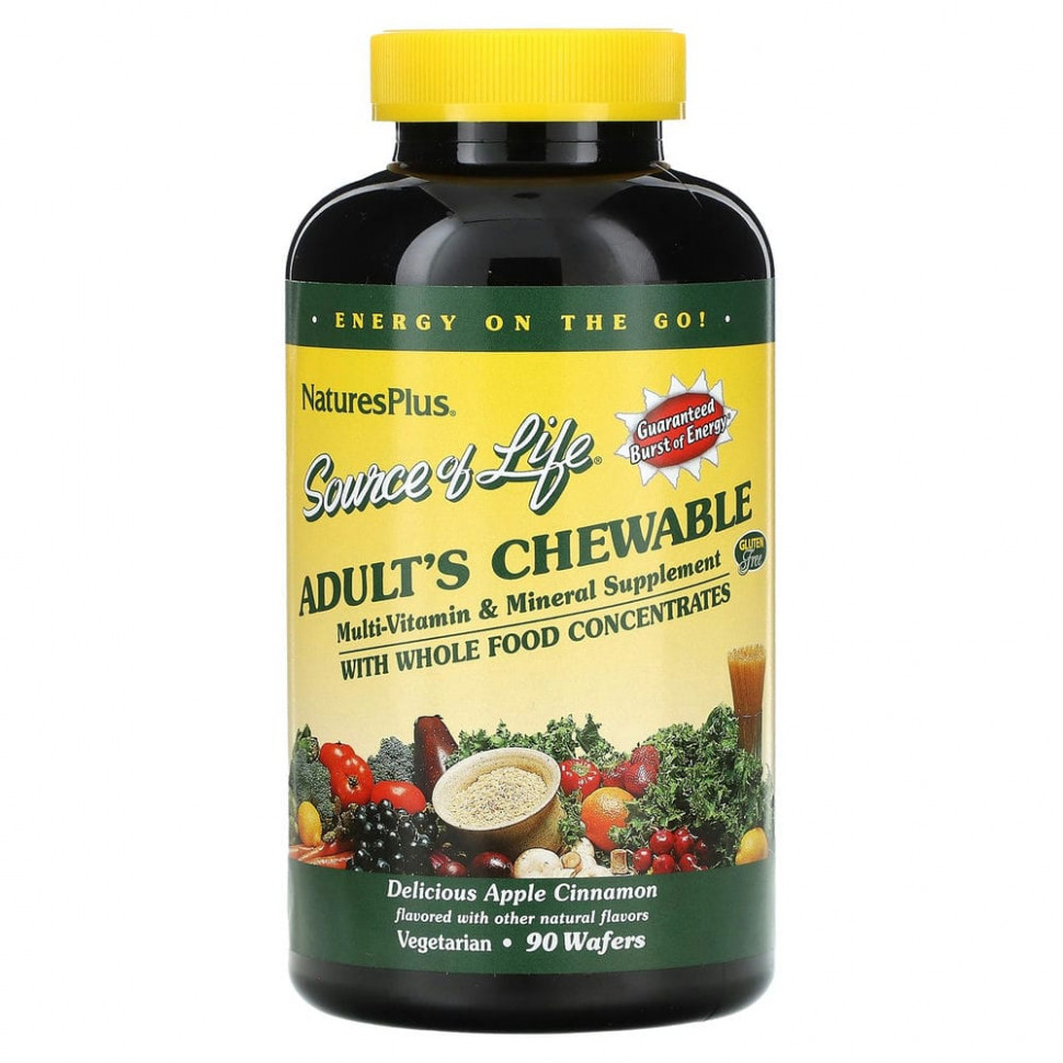   (Iherb) NaturesPlus, Source of Life,       ,    , 90     -     , -, 