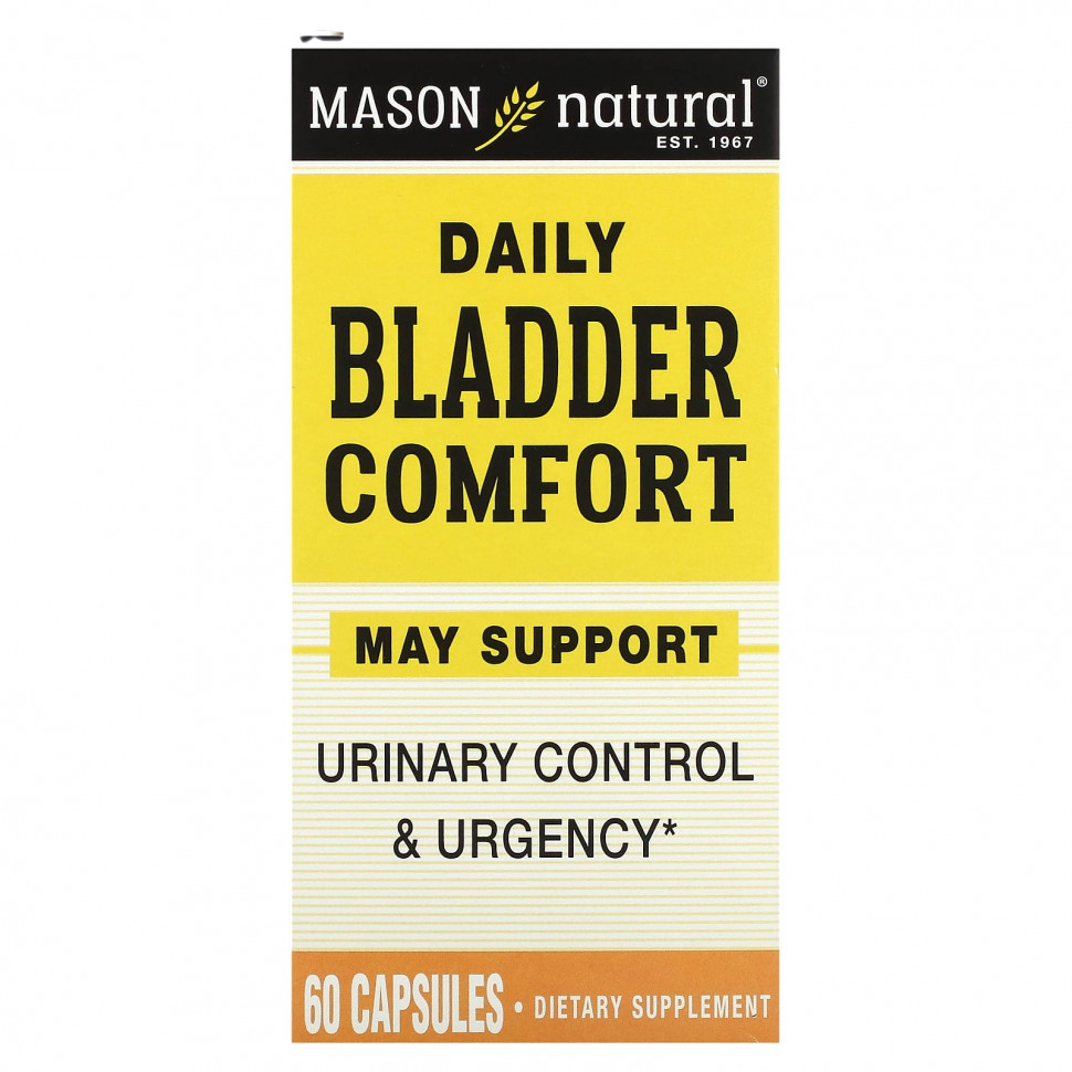   (Iherb) Mason Natural, Daily Bladder Comfort, 60     -     , -, 