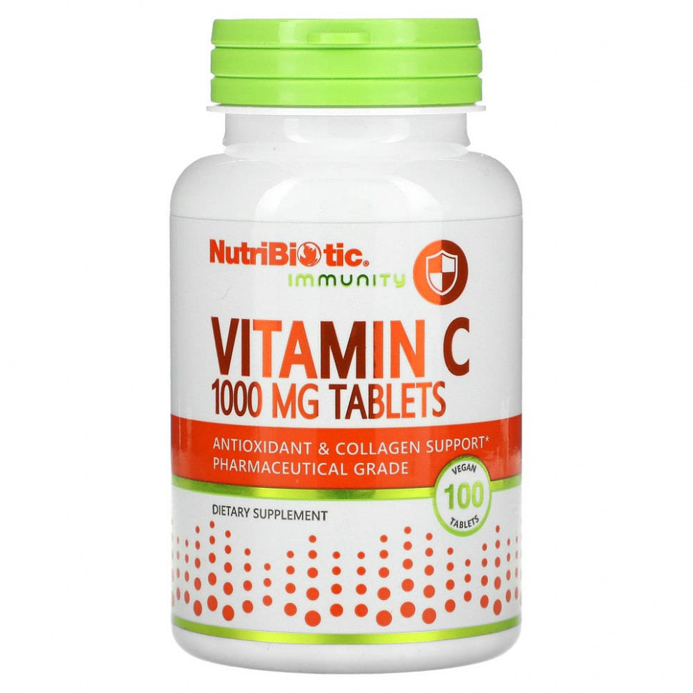 ���� ������ (Iherb) NutriBiotic, Immunity, ������� C, 1000 ��, 100 ��������� ��������, ������ �� 1540 ���