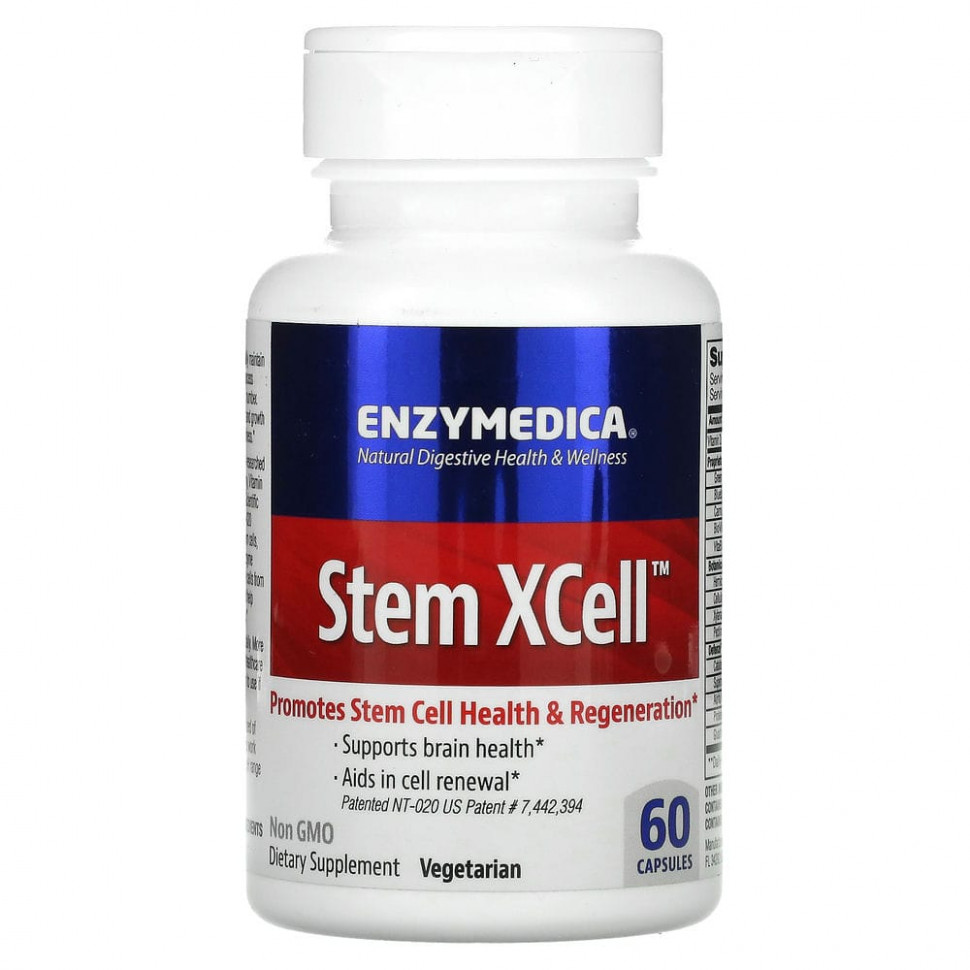   (Iherb) Enzymedica, Stem XCell, 60     -     , -, 