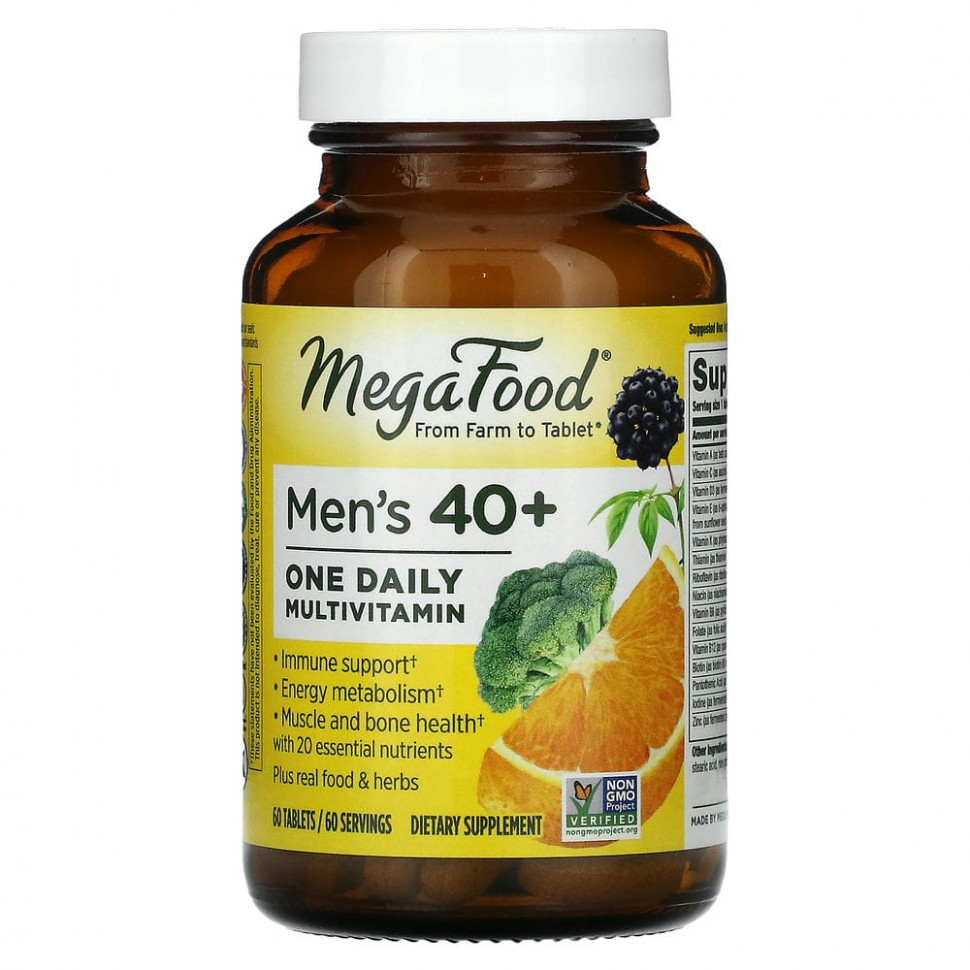 ���� ������ (Iherb) MegaFood, �������������� ��� ������ ������ 40 ���, ��� ������ ���� ��� � ����, 60 ��������, ������ �� 6840 ���
