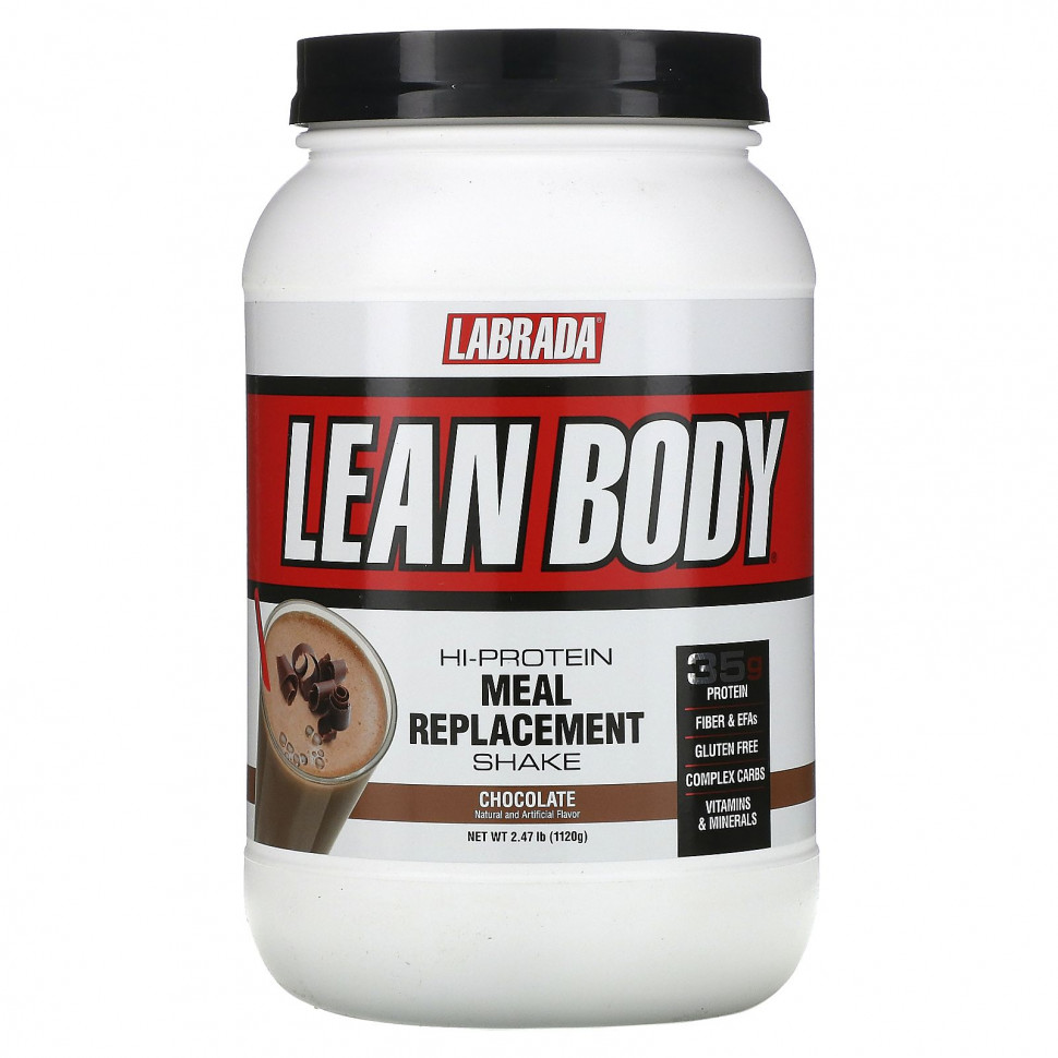 ���� ������ (Iherb) Labrada Nutrition, Lean Body, ����������������� ���������� ���, �������, 1120 � (2,47 �����), ������ �� 8570 ���