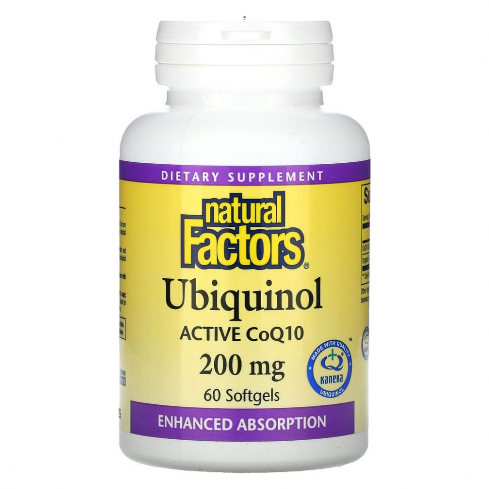   (Iherb) Natural Factors, , 200 , 60      -     , -, 