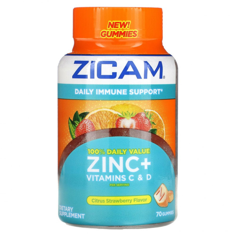 ���� ������ (Iherb) Zicam, ���� � �������� C � D, ���������� � ��������, 70 ����������� ��������, ������ �� 2860 ���