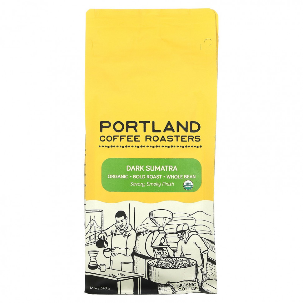 ���� ������ (Iherb) Portland Coffee Roasters, ������������ ����, ������� �����, ������ �������, ������ �������, 340 � (12 �����), ������ �� 2860 ���