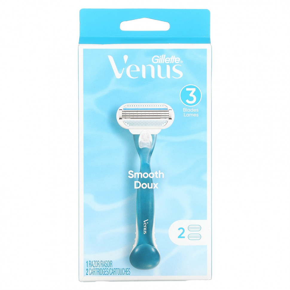 ���� ������ (Iherb) Gillette, Venus, �������, 1 ������, 2 ���������, ������ �� 3170 ���
