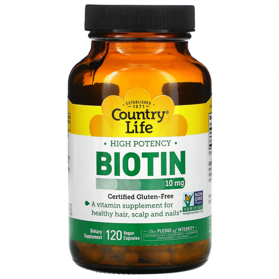���� ������ (Iherb) Country Life, ����������������� ������, 10 ��, 120 ��������� ������, ������ �� 4380 ���