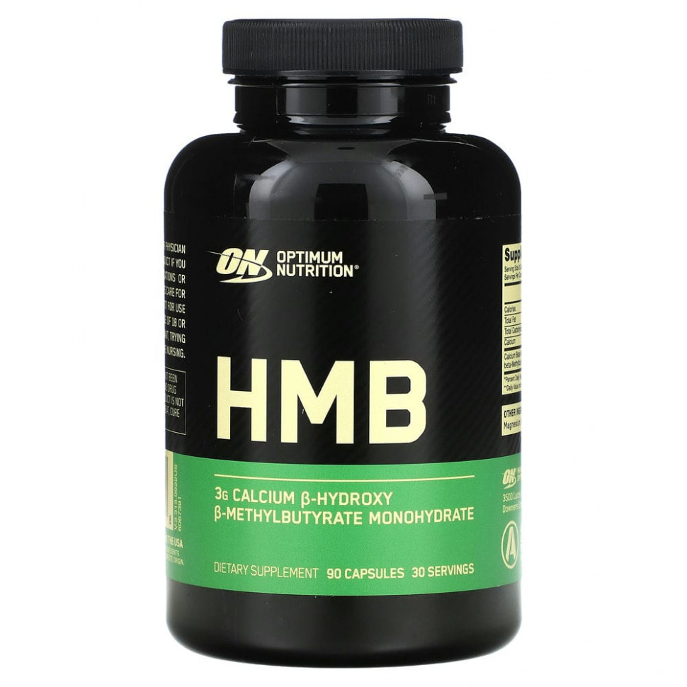   (Iherb) Optimum Nutrition, HMB 1000 Caps, 90     -     , -, 