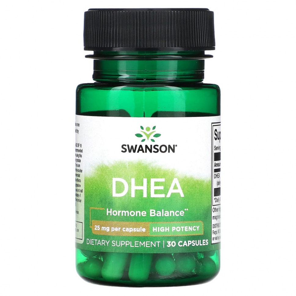 ���� ������ (Iherb) Swanson, ����, ������� �������������, 25 ��, 30 ������, ������ �� 560 ���