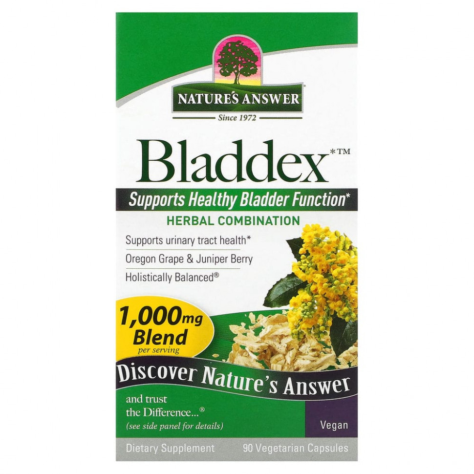   (Iherb) Nature's Answer, Bladdex, 500 , 90  ,   2970 
