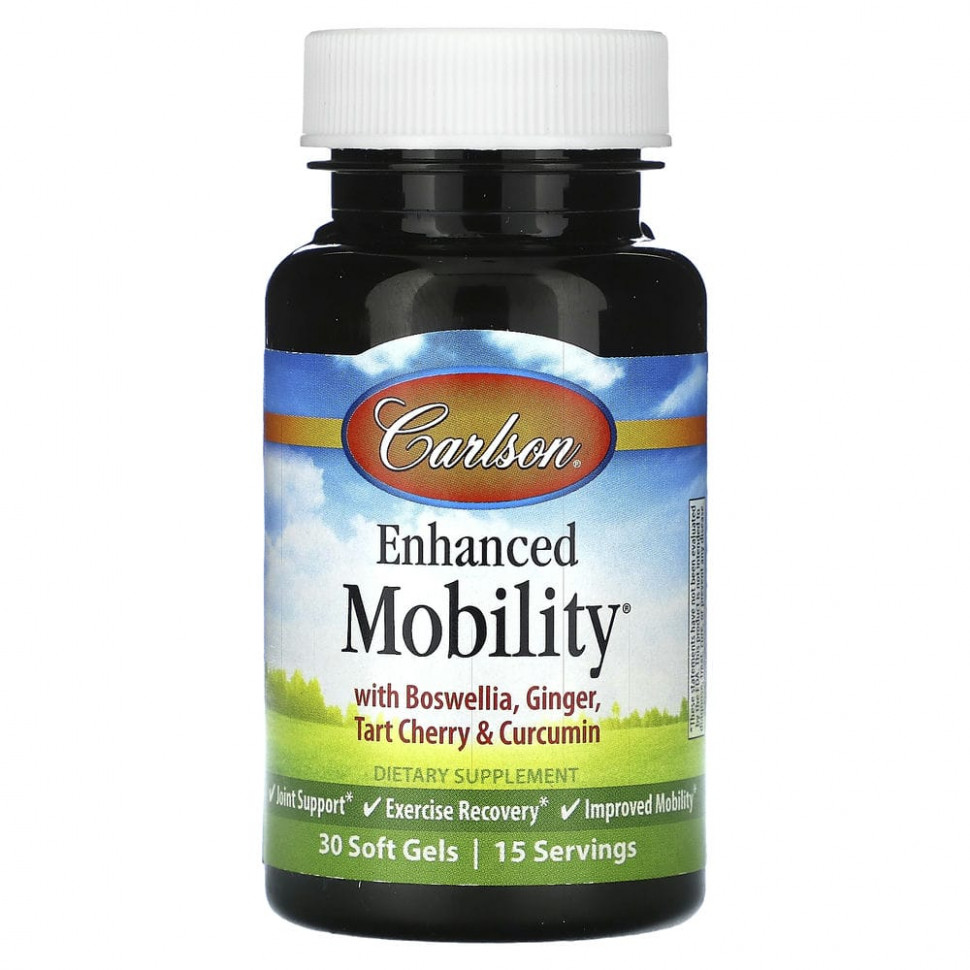   (Iherb) Carlson, Enhanced Mobility, 30      -     , -, 