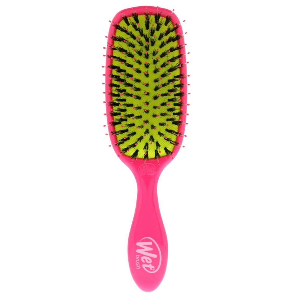   (Iherb) Wet Brush, Shine Enhancer Brush, Pink, 1 Brush    -     , -, 