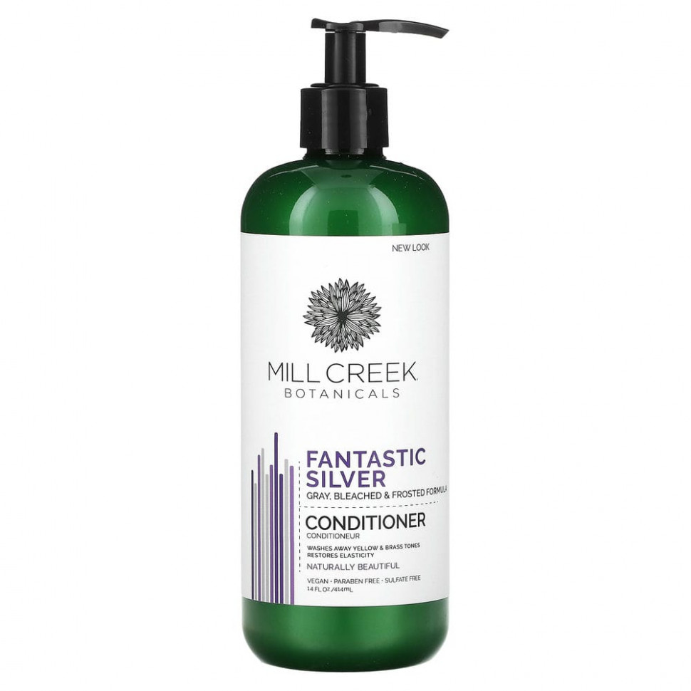 ���� ������ (Iherb) Mill Creek Botanicals, Fantastic Silver, ����������� ��� ������, ���������� � �������, 414 �� (14 ����. �����), ������ �� 2250 ���