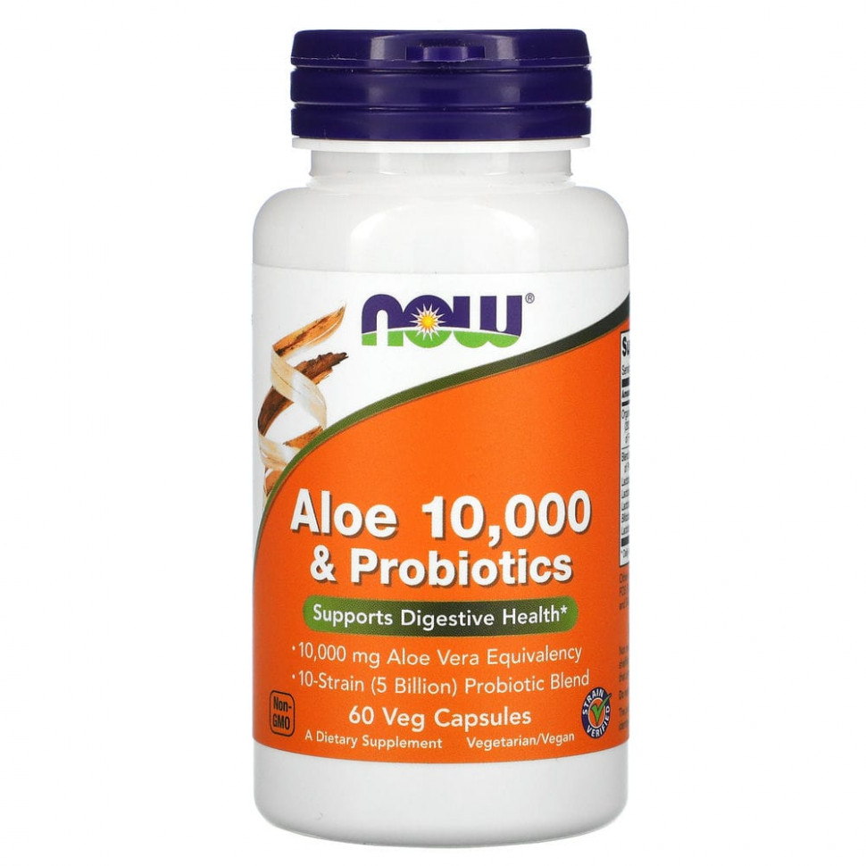 ���� ������ (Iherb) NOW Foods, ���� 10 000 � ������������, 60 ������������ ������, ������ �� 1960 ���
