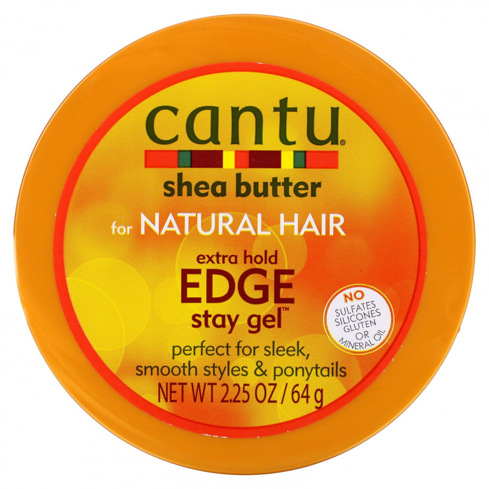 ���� ������ (Iherb) Cantu, ����� �� ��� ����������� �����, ���� Extra Hold Edge Stay, 2,25 ����� (64 �), ������ �� 1320 ���