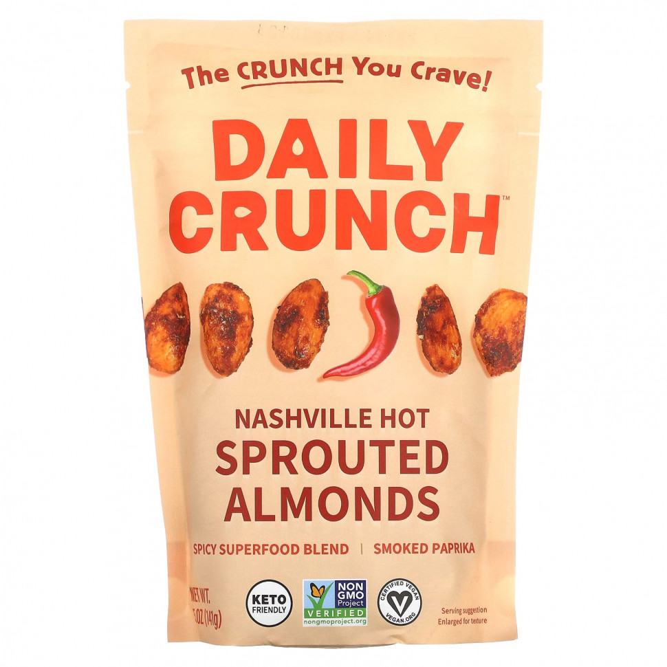 ���� ������ (Iherb) Daily Crunch, ����������� �������, ������ �� ��������, 141 � (5 �����), ������ �� 1720 ���