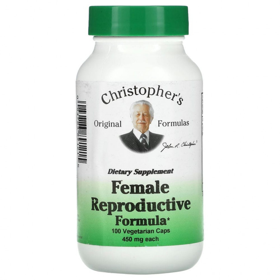���� ������ (Iherb) Christopher's Original Formulas, �������� ��� ������� �������������� �������, 450 ��, 100 �������������� ������, ������ �� 4930 ���
