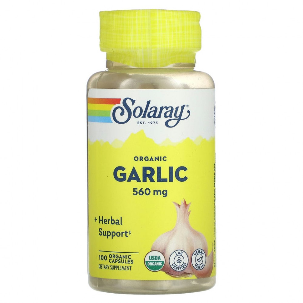   (Iherb) Solaray, , 600 , 100  VegCaps    -     , -, 