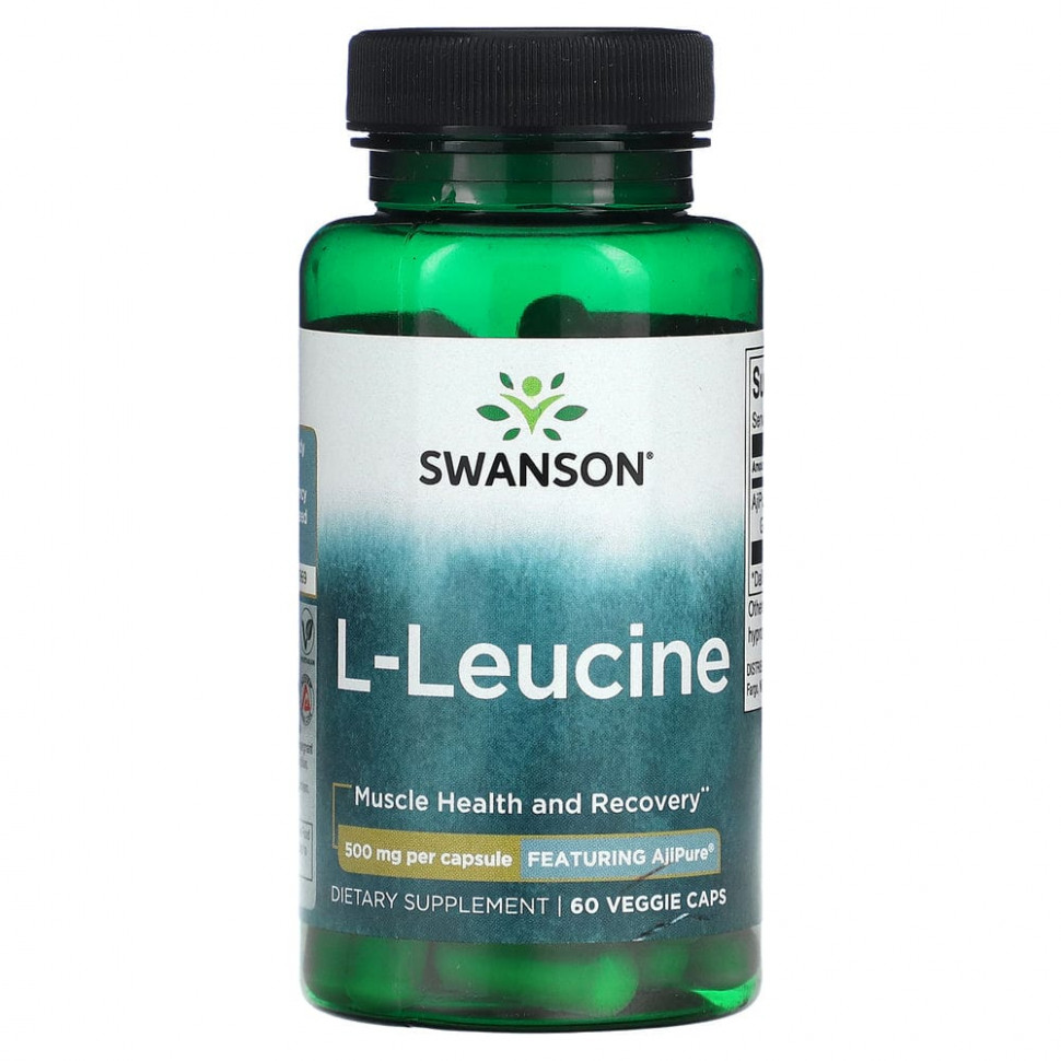 ���� ������ (Iherb) Swanson, L-������, 500 ��, 60 ������������ ������, ������ �� 1630 ���