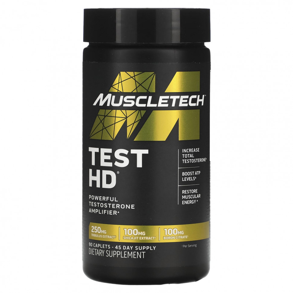   (Iherb) MuscleTech, Test HD,   , 90     -     , -, 