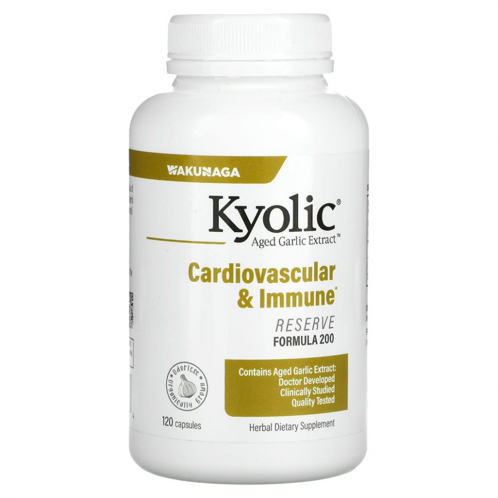   (Iherb) Kyolic, Aged Garlic Extract,   ,   , 120     -     , -, 