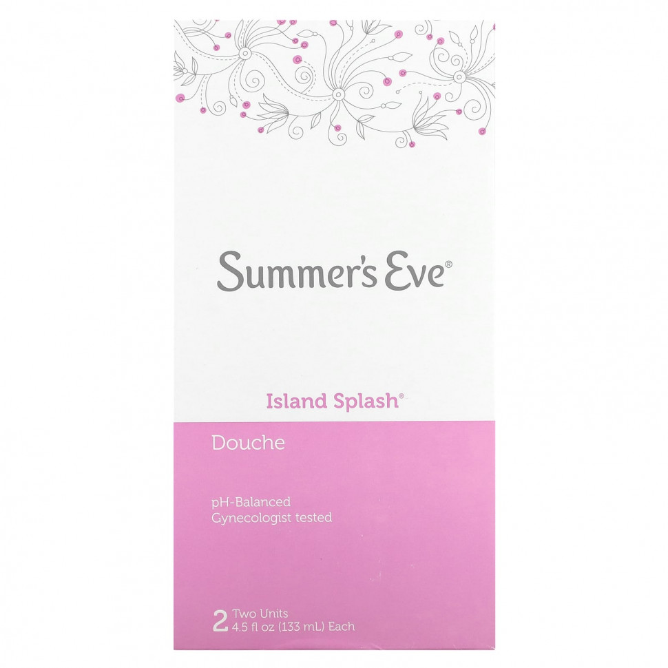   (Iherb) Summer's Eve, Douche, Island Splash, 2   133  (4,5 . )    -     , -, 