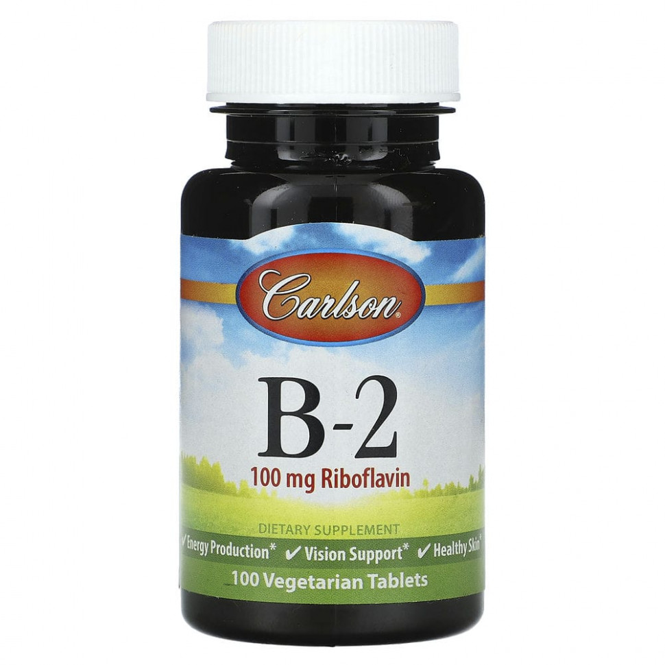   (Iherb) Carlson,  B2, 100 , 100      -     , -, 