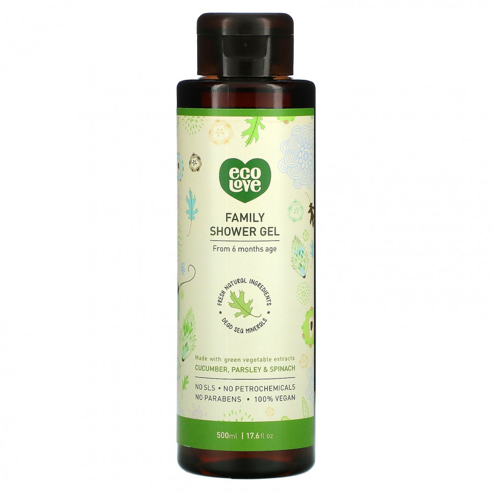 ���� ������ (Iherb) Eco Love, �������� ���� ��� ����, ������, �������� � ������, 500 �� (17,6 ����. �����), ������ �� 2670 ���
